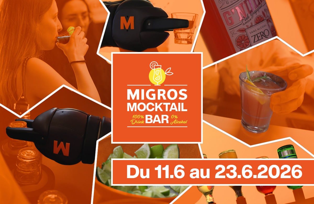 MIGROS | Bar à mocktails MIGROS | Bar à mocktails
