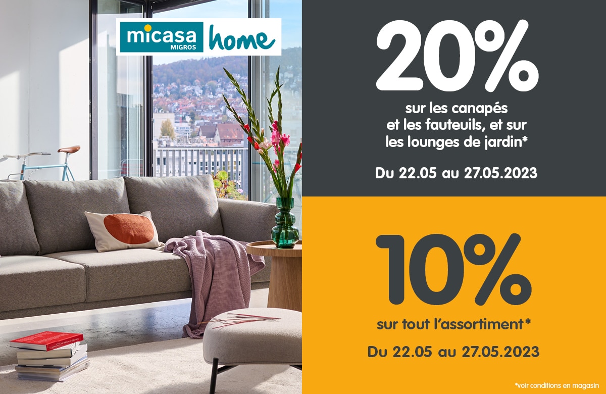 MICASA HOME | Profitez de nos offres! |