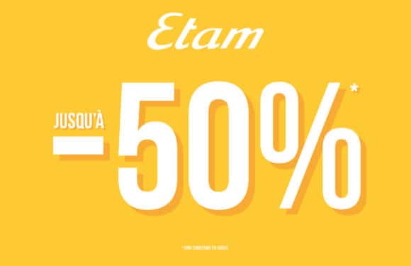 ETAM | Soldes Jusqu’à -50% |