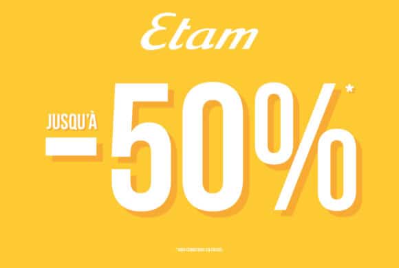 ETAM | Soldes Jusqu’à -50% |
