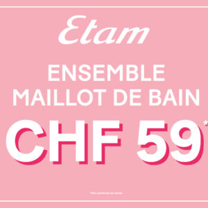 Etam | 3 articles achetés, le 4ème offert