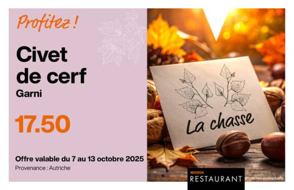 Migros Restaurant – Offre