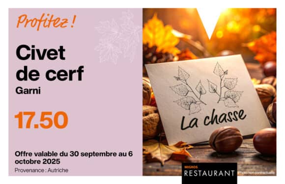 Migros Restaurant – Offre