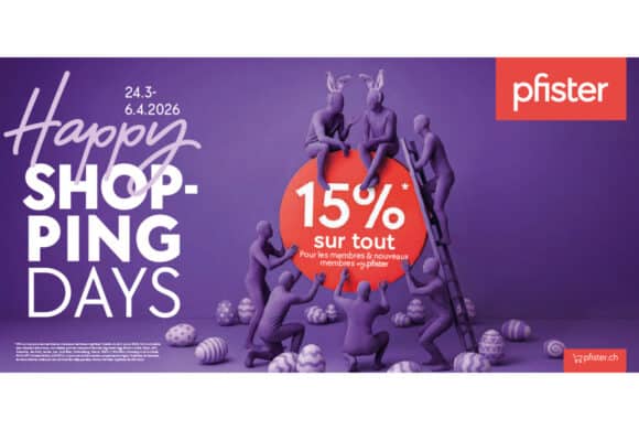 PFISTER | Happy Shopping Days |