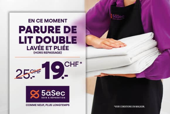 5àsec – parure de lit