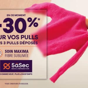5àsec – 30% pulls