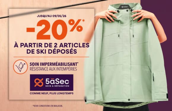 5àsec – rabais ski